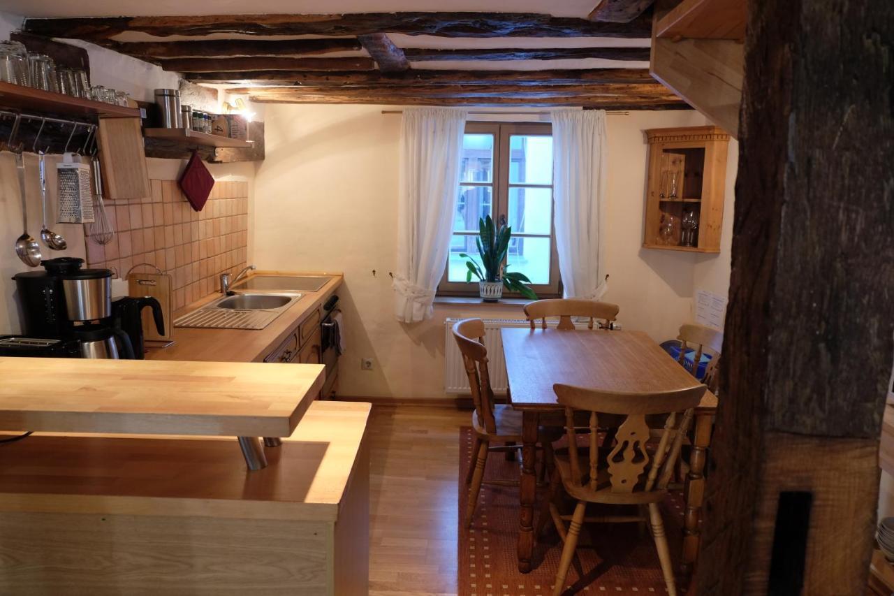 Historisches Haus Im Herzen Von Monschau Esterno foto