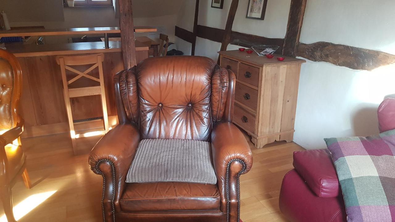 Historisches Haus Im Herzen Von Monschau Esterno foto
